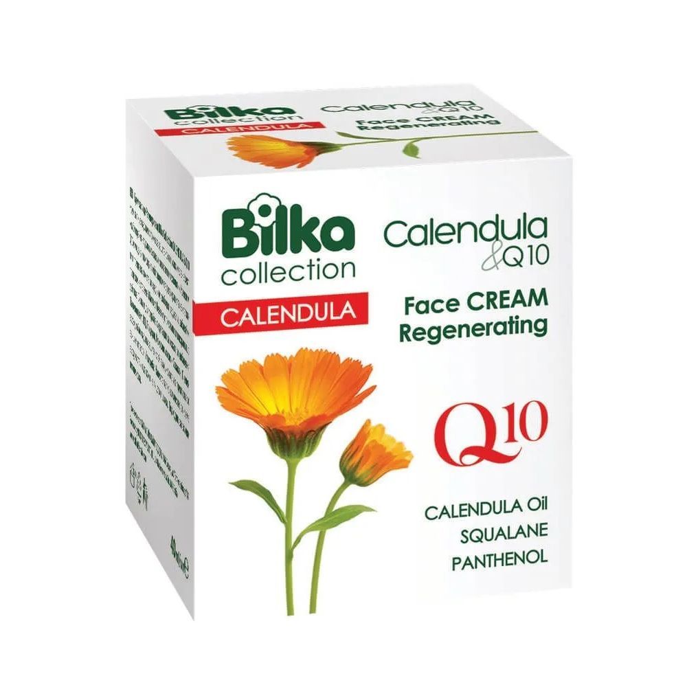 Bilka Calendula Регенериращ крем за лице с невен и Q10 х40 мл