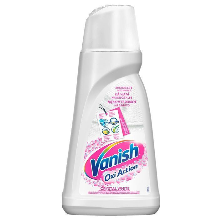 Vanish Whiter Whites Течен препарат за бели дрехи x1 литър