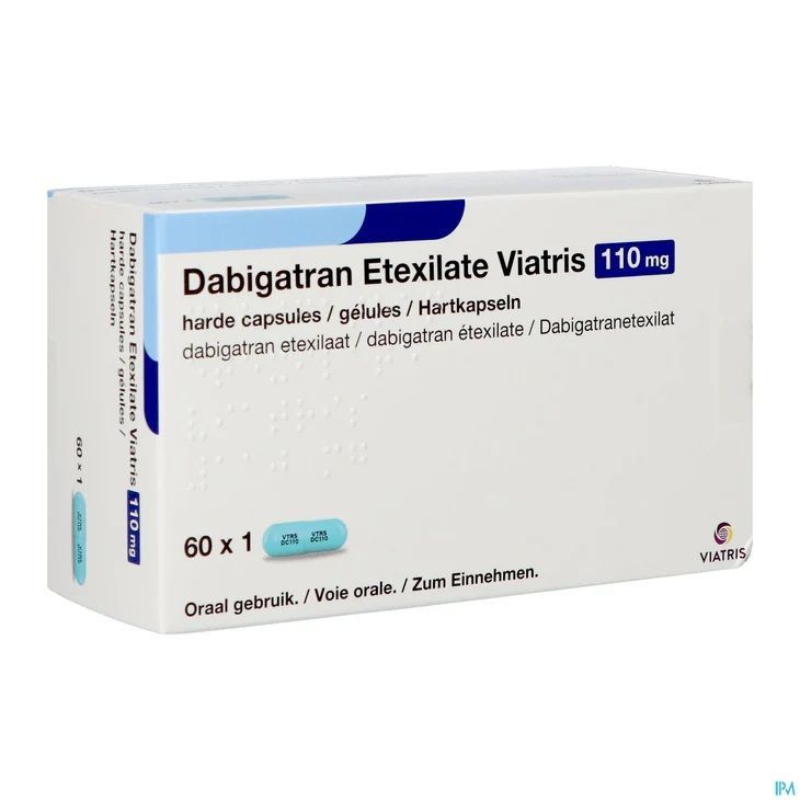 Дабигатран етексилат Teva 110 mg х60 твърди капсули
