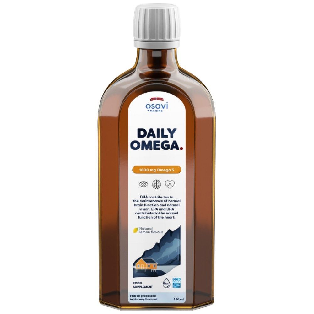 Daily Omega Омега-3 с аромат лимон х250 мл Osavi