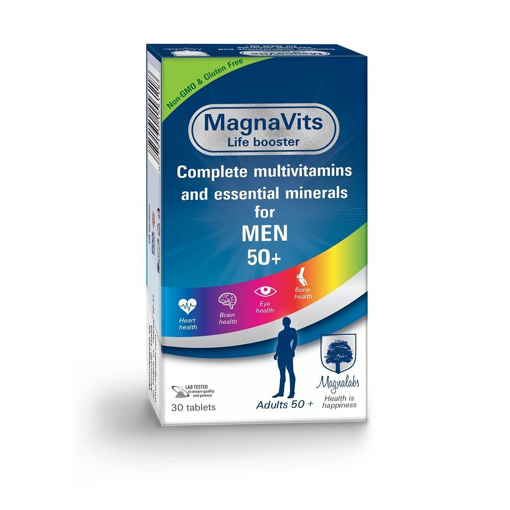 Магнавитс за мъже 50+ х30 таблетки Magnalabs