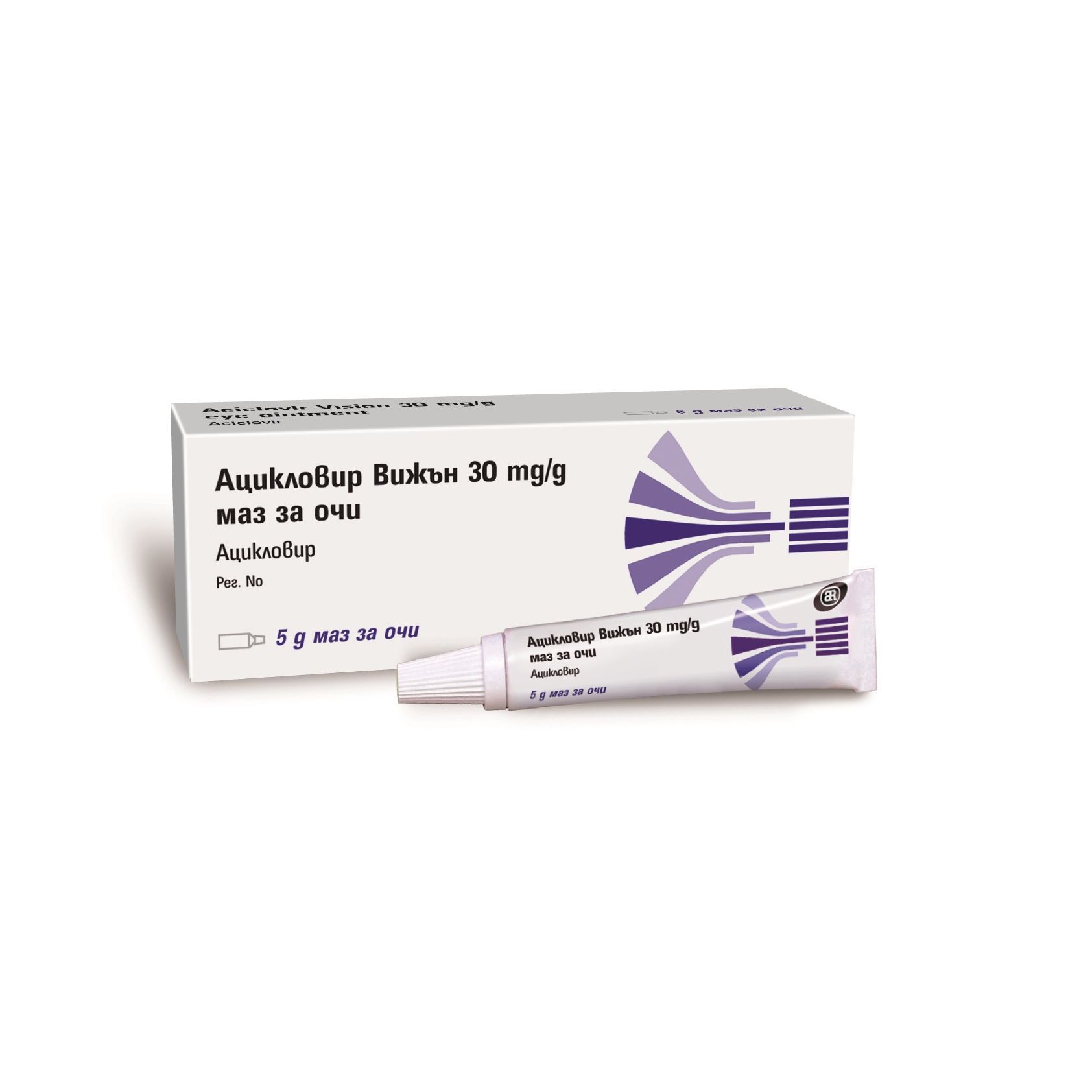 Ацикловир Вижън 30 mg/g маз за очи х5 г Antibiotic