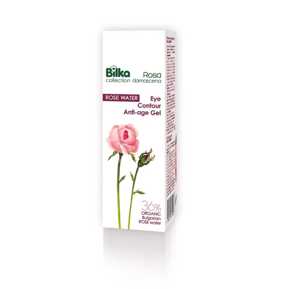 Bilka Rosa Damascena Околоочен крем против бръчки с розова вода х25 мл