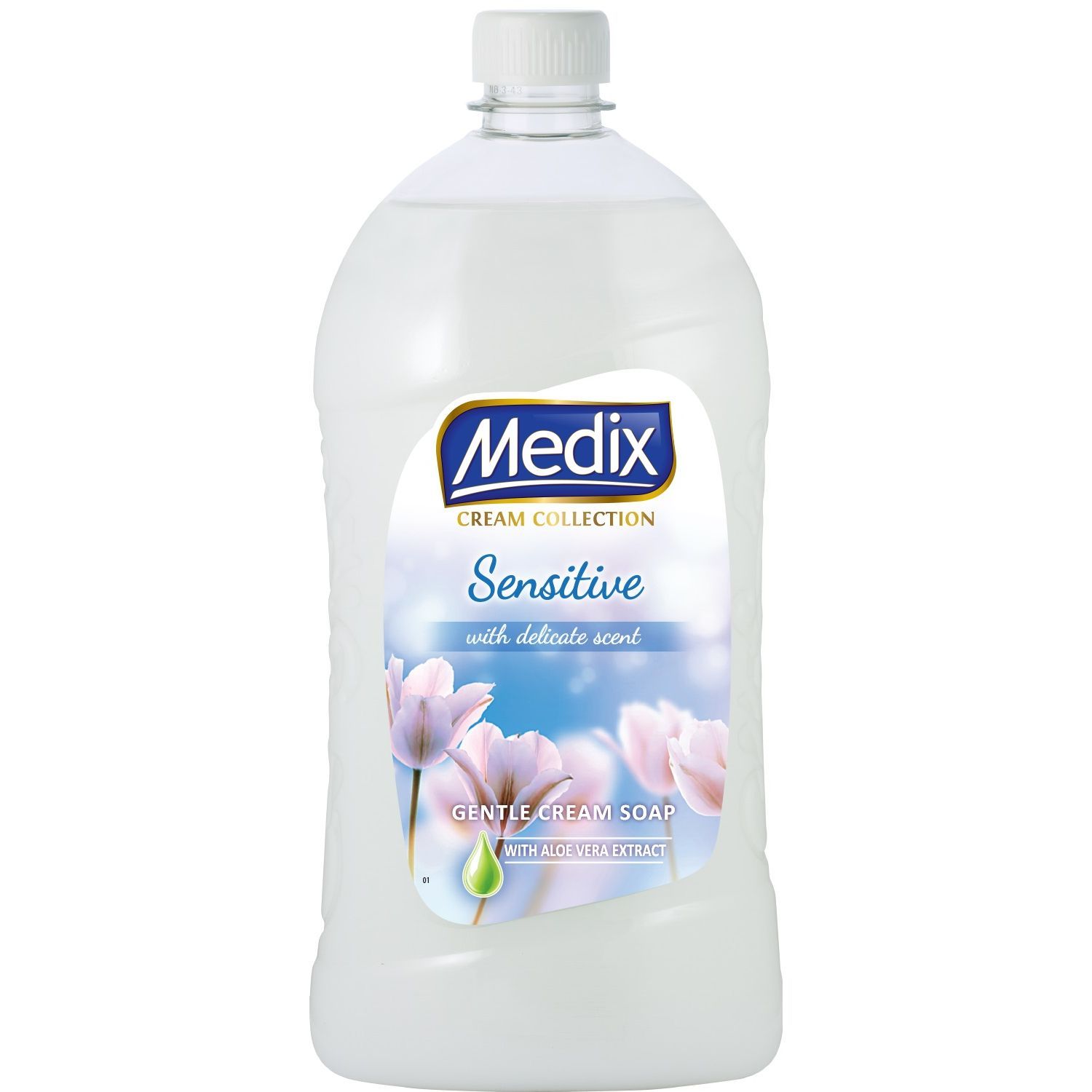 Medix Sensitive Течен сапун за ръце за чувствителна кожа - пълнител х800 мл