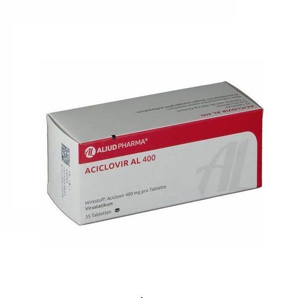 Ацикловир AЛ 400 mg х35 таблетки