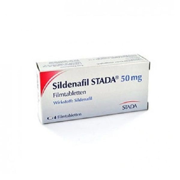 Силденафил Стада 50 mg х4 филмирани таблетки STADA