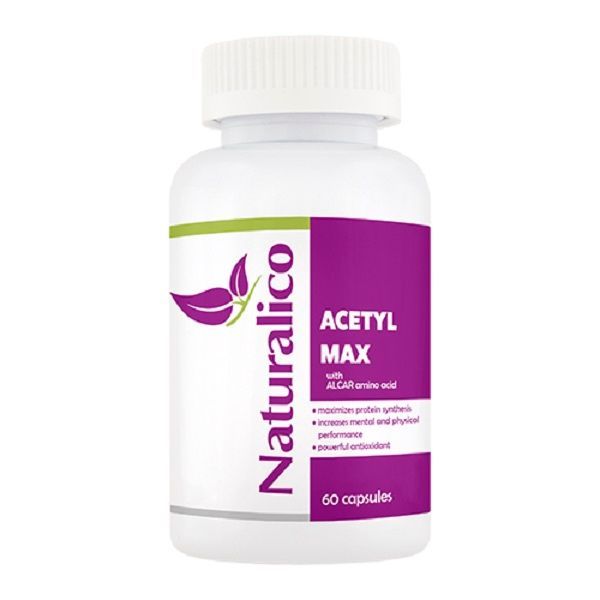 Acetyl Max Ацетил L-карнитин х60 капсули Naturalico