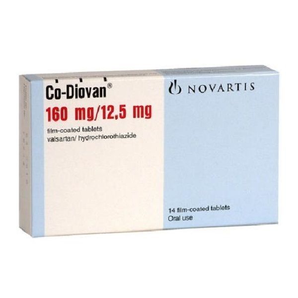 Ко-Диован 160 mg / 12.5 mg х14 филмирани таблетки
