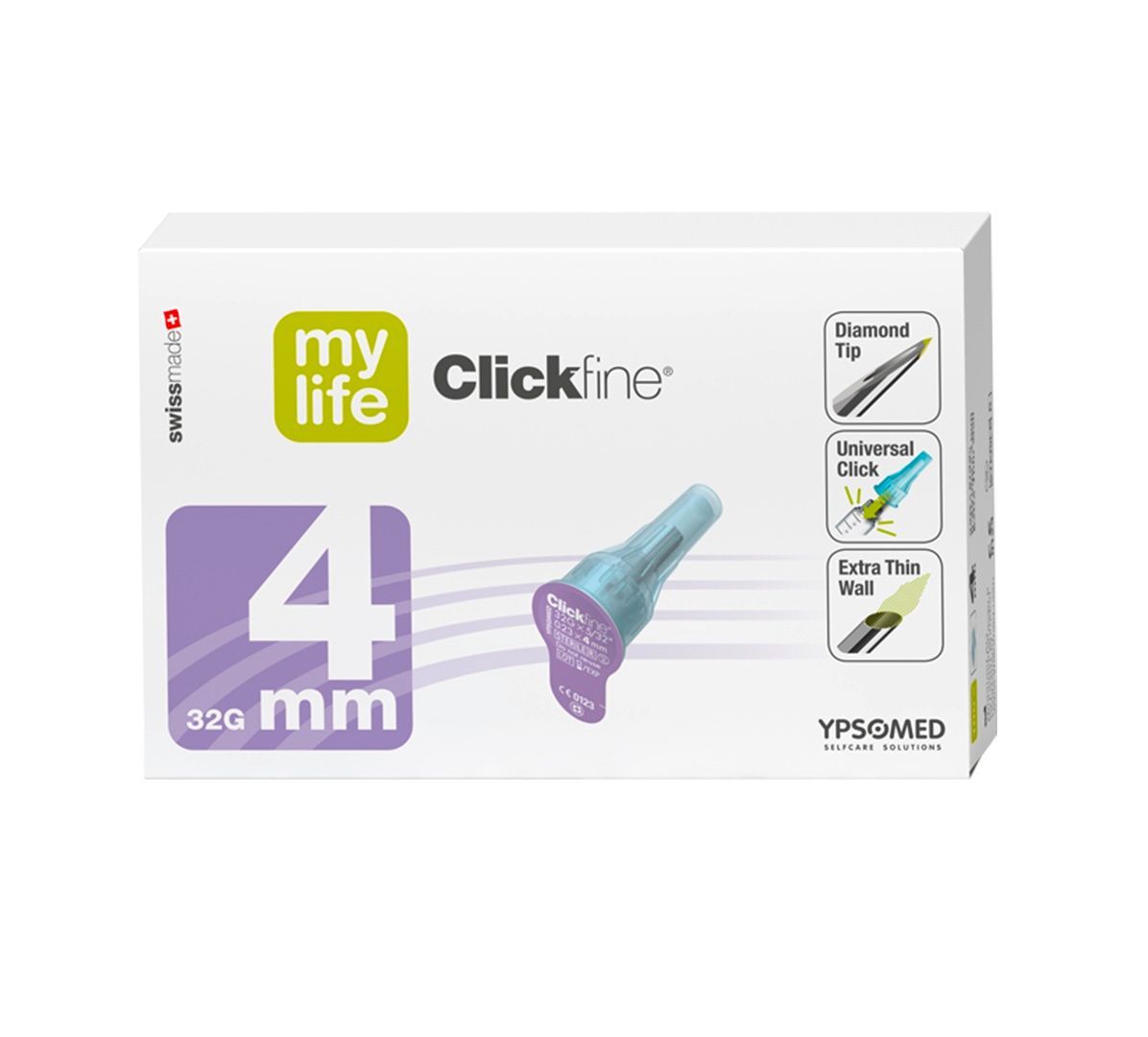 Clickfine Игла за инсулинова писалка 4мм х1 брой