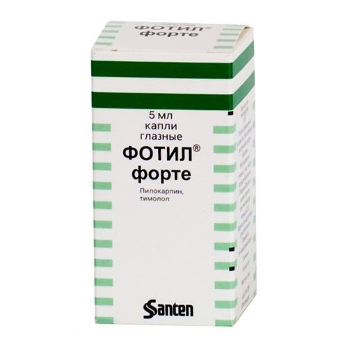 Фотил Форте 40 mg/ 5 mg/ ml капки за очи, разтвор х5 мл