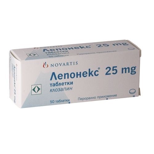 Лепонекс 25 mg х50 таблетки Novartis