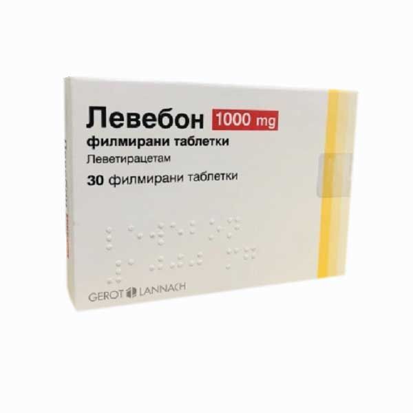 Левебон 1000 mg х30 филмирани таблетки Gerot Lannach