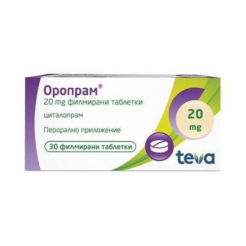 Оропрам 20 mg х30 филмирани таблетки