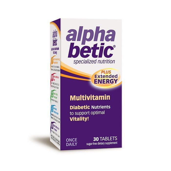 Alpha betic Мултивитамини при диабет и преддиабетно състояние х30 таблетки Nature’s Way