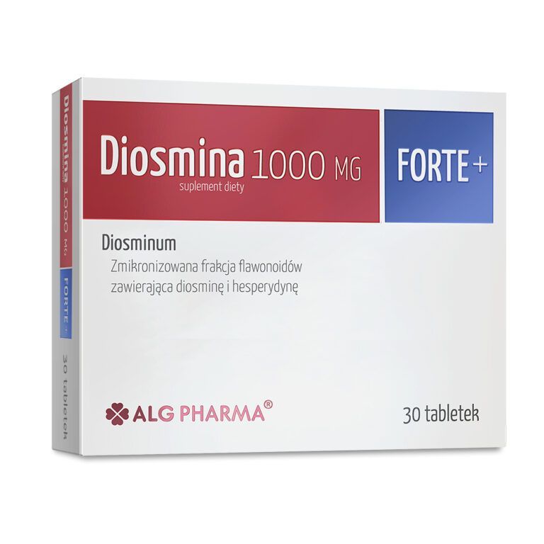 Диосмина 1000 мг Форте+ х30 таблетки Alg Pharma