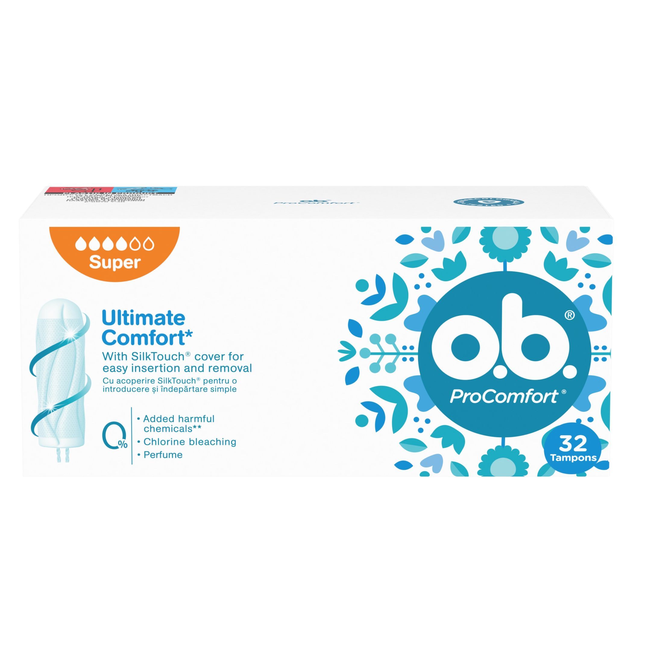 O.B. ProComfort Super Дамски тампони х32 броя