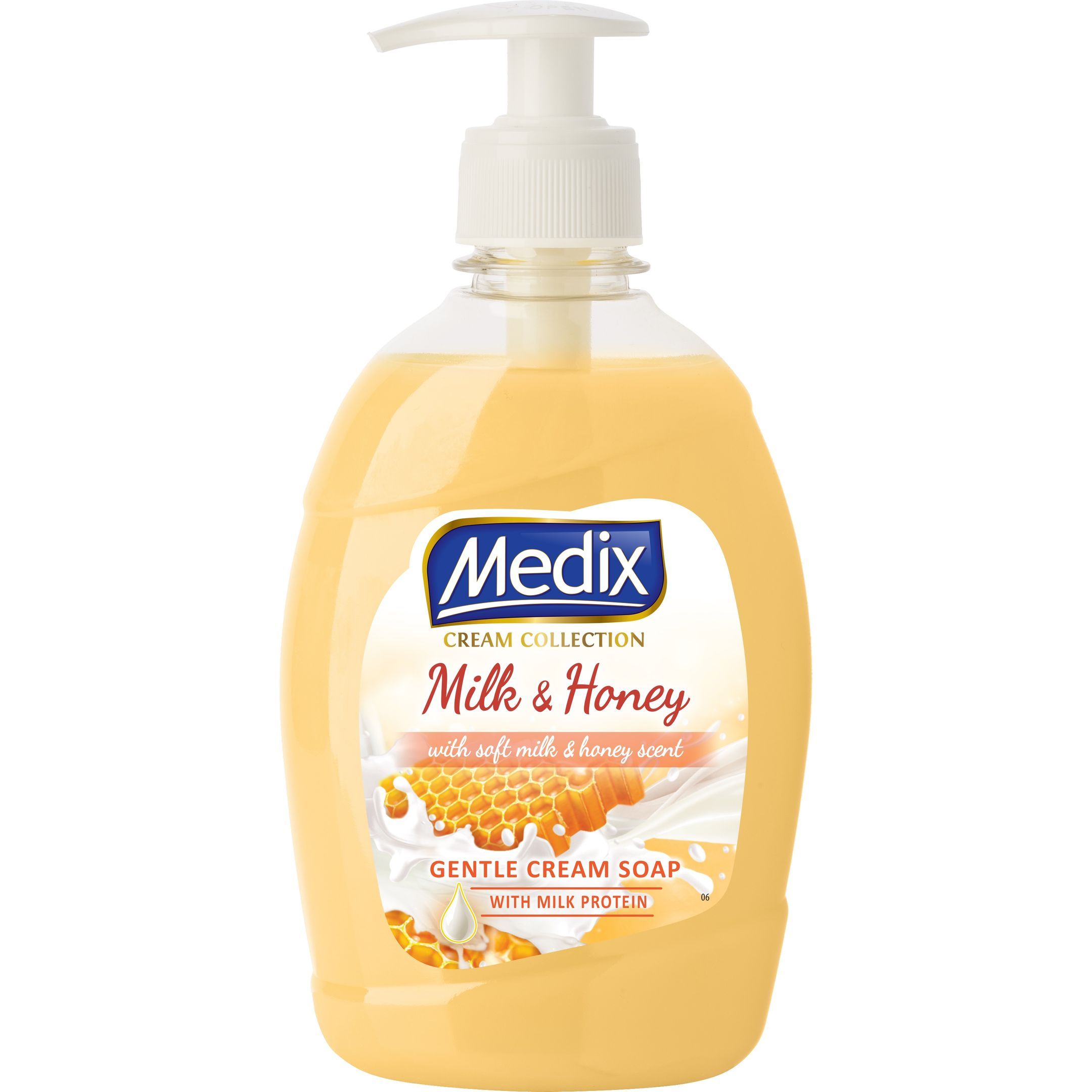Medix Milk&Honey Течен сапун за ръце с мед и мляко х400 мл