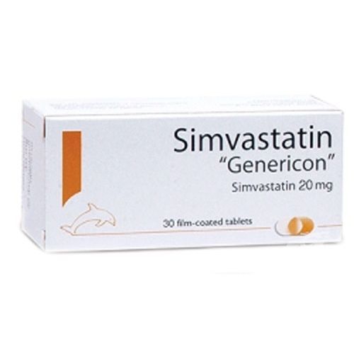 Симвастатин Генерикон 20 mg х30 филмирали таблетки
