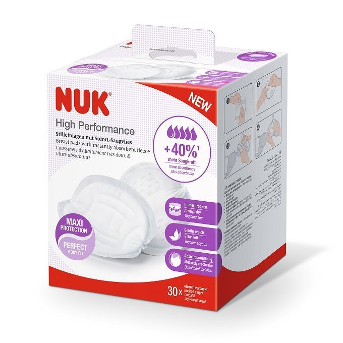 Nuk High Performance Подплънки за кърмачки x30 броя