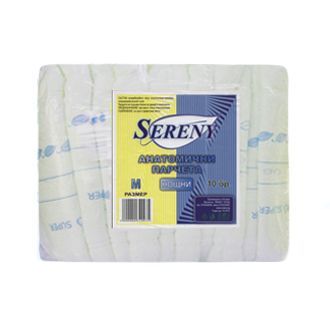 Sereny Анатомични парчета за възрастни Нощни М х10 броя