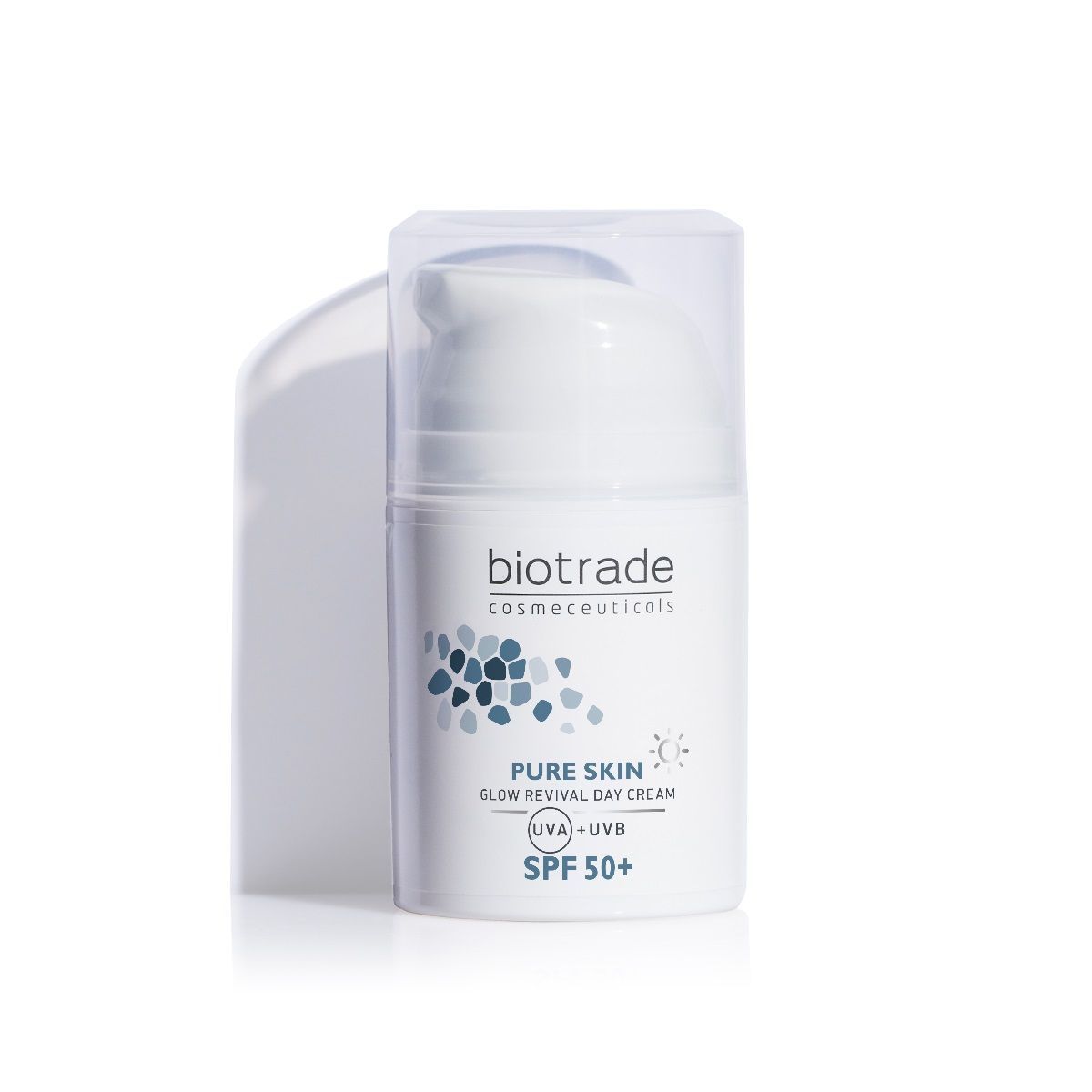 Biotrade Pure Skin Озаряващ и регенериращ дневен крем с ниацинамид и хиалуронова киселина SPF50+ х50 мл