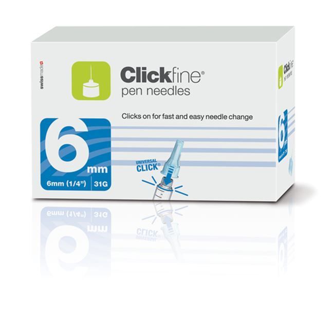 Clickfine Игла за инсулинова писалка 6мм х1 брой