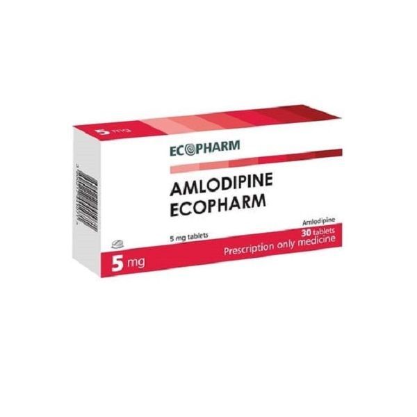 Амлодипин Екофарм 5 mg х30 таблетки