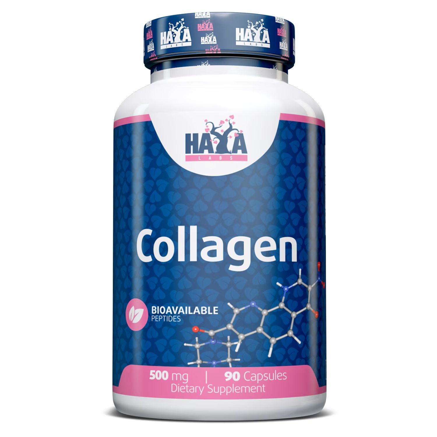 Collagen за здрави стави, хрущяли и кости 500 мг х90 капсули Haya Labs