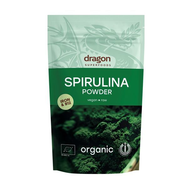 Dragon Superfoods Био спирулина на прах х200 грама