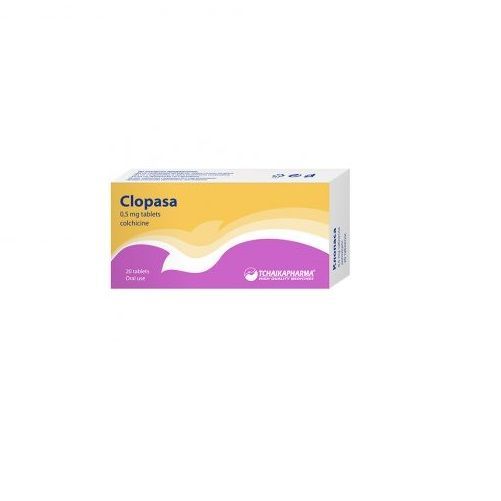 Клопаса 0,5 mg х20 таблетки