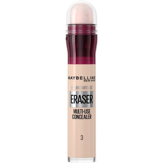 Maybelline Eraser Коректор за лице с анти-ейдж ефект, 03 Fair