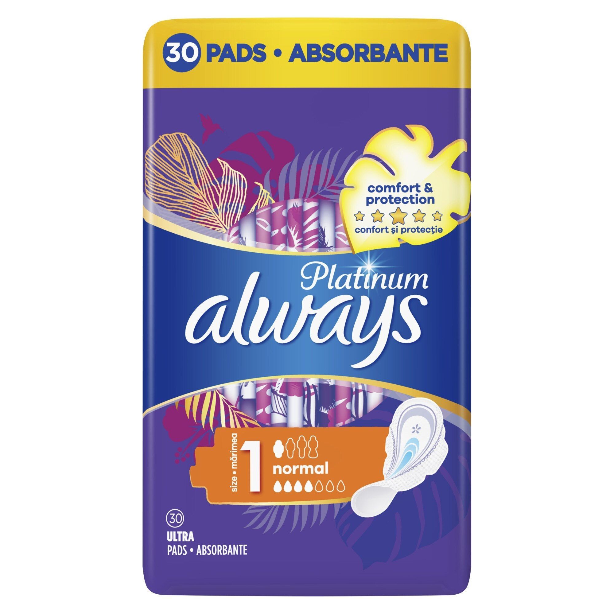 Always Platinum Normal Дамски превръзки x30 броя