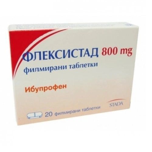 Флексистад 800 mg х20 таблетки STADA