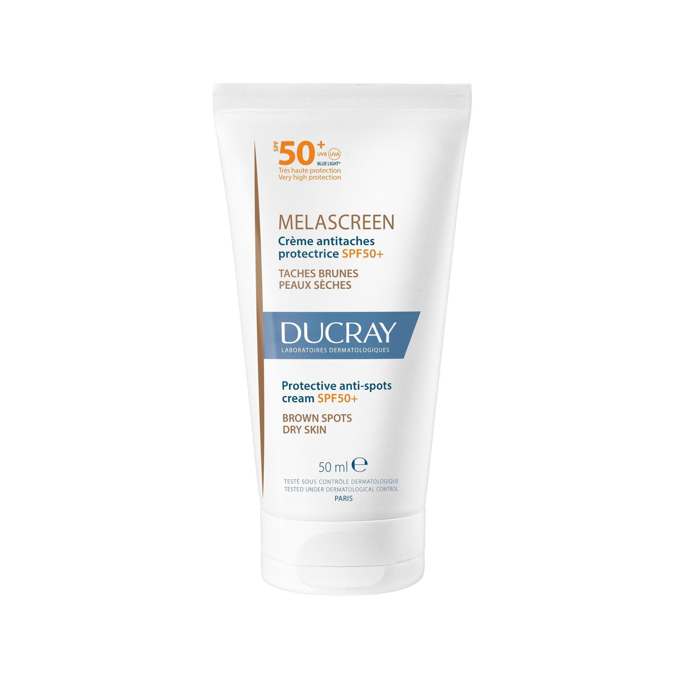 Ducray Melascreen Защитен крем за лице против петна SPF50+ x50 мл