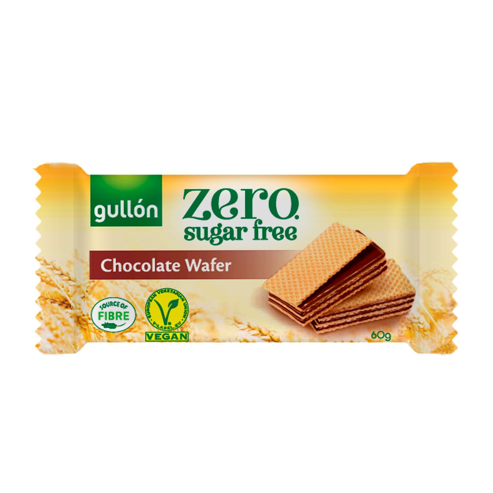 Gullon Diet Nature Waffles with Chocolate Filling Вафли за диабетици с шоколадов крем х60 грама