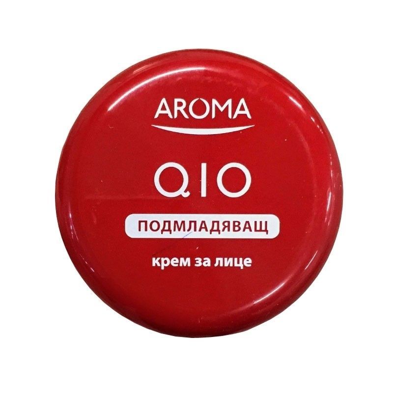 Aroma Q10 Подмладяващ крем за лице с конезим Q10 за всеки тип кожа х75 мл