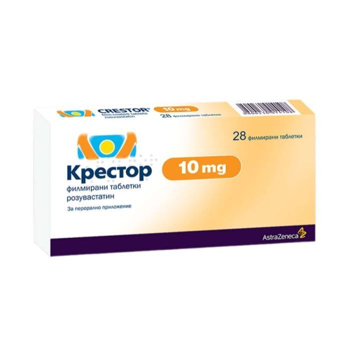 Крестор 10 мг х28 таблетки Ив Фарма