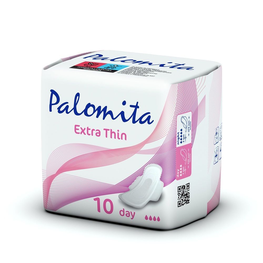 Palomita Extra Thin Дамски превръзки х10 броя