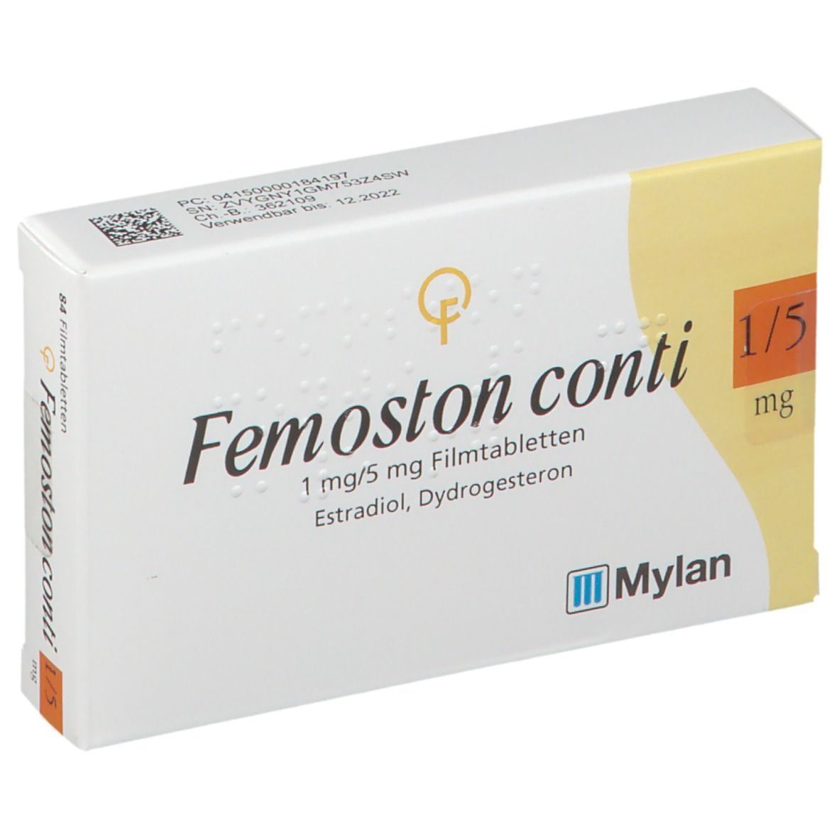 Фемостон конти 1 mg/5 mg х28 филмирани таблетки
