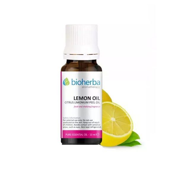 Етерично масло от лимон х10 мл Bioherba