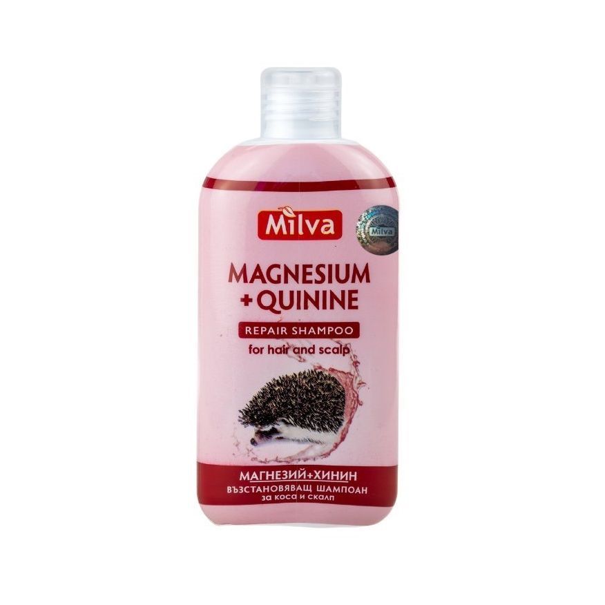 Milva Magnesium +Quinine Възстановяващ шампоан с магнезий и хинин за изтощена коса x200 мл