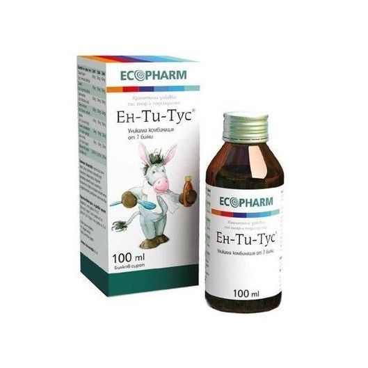 Ен-Ти-Тус Билков сироп за кашлица х100 мл Ecopharm
