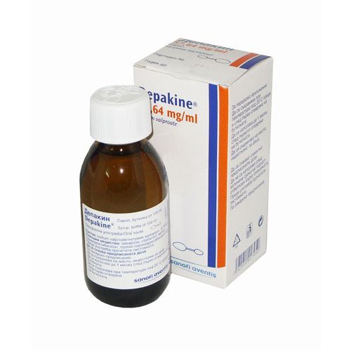 Депакин 57,64 mg/ml сироп х150 мл Sanofi