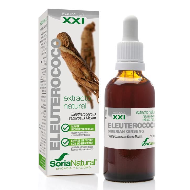 Eleuterococo Сибирски женшен, екстракт х50 мл Soria Natural