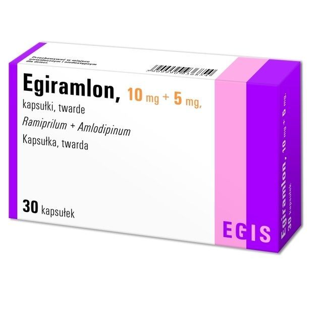 Егирамлон 10 mg/5 mg х30 твърди капсули Egis