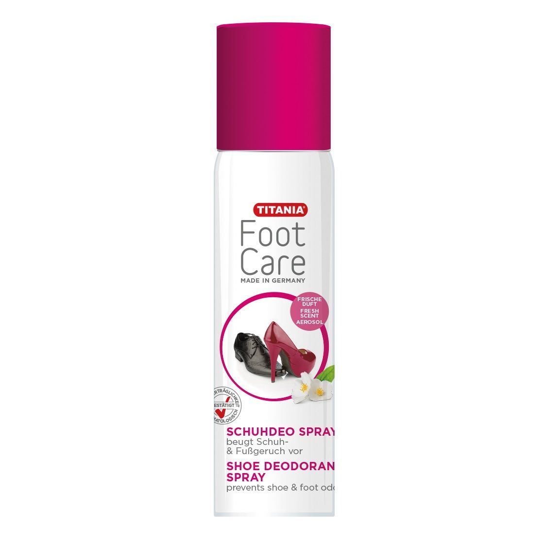 Titania Foot Care Дезодориращ спрей за обувки против неприятна миризма х200 мл