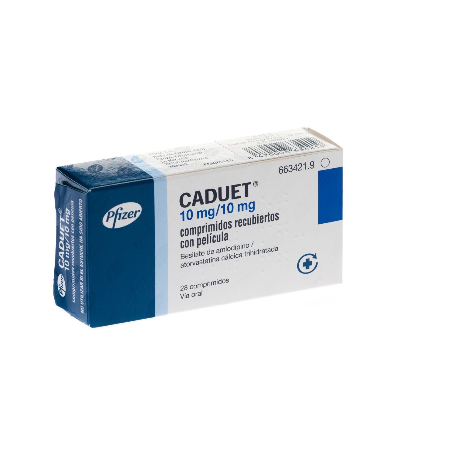 Кадует 10 mg/10 mg х28 филмирани таблетки Pfizer