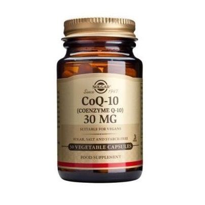 Коензим Q10 за здраво сърце 30мг х30 капсули Solgar