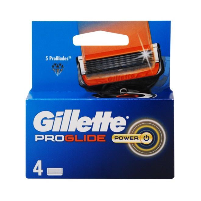 Gillette Fusion Proglide Power Резервни ножчета x4 броя