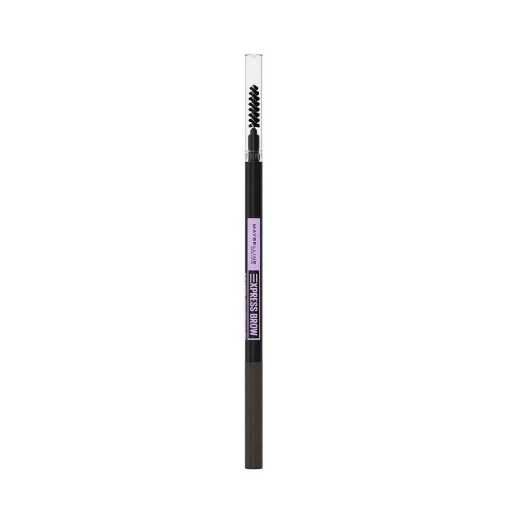 Maybelline Express Brow Ultra Slim Ултра тънък молив за вежди с четка х9 грама, цвят 05 Deep Brown